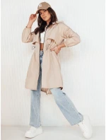 Dámská bunda parka béžová Dstreet model 21972987 - FashionStreet Dámská bunda parka béžová Dstreet model 21972987 - FashionStreet
