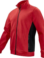 ProJob 2129 Sweatshirt Full Zip Těžká pracovní mikina Doubleface 64.2129 red