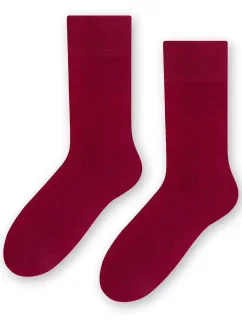 056 gładkie kolor:bordowy model 19533081 - Steven