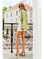 Vzory Sandály Na Podpatku A Platformě Růžovo-Zelené Slaria Vzory Sandály Na Podpatku A Platformě Růžovo-Zelené Slaria