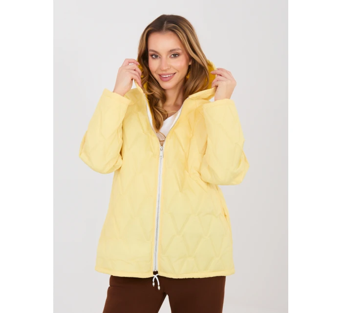 IT KR bunda 88925.15 světle žlutá IT KR bunda 88925.15 světle žlutá