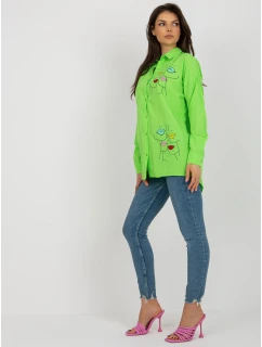 Dámská košile KS model 21215660 zelená - FPrice