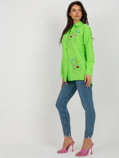 Dámská košile KS model 21215660 zelená - FPrice