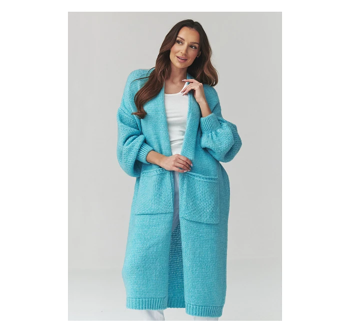 Svetr na zapínání  model 226871 Makadamia