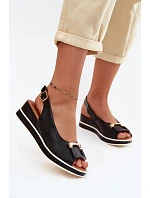 Bota na klínech model 228389 Step in style Bota na klínech model 228389 Step in style
