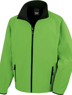 R Pánská 2vrstvá softshell bunda "Printable" 30. green/black model 22428169 - Result