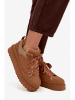Dámské tenisky s podšívkou Camel model 21718502 - Boto Dámské tenisky s podšívkou Camel model 21718502 - Boto