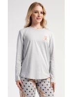 Dámské pyžamo dlouhé Poppy