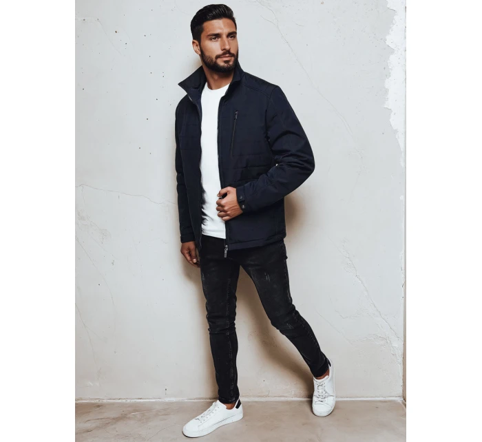 FashionStreet pánská tmavě modrá přechodná bunda TX4987 FashionStreet pánská tmavě modrá přechodná bunda TX4987