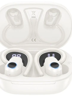 Bezdrátová sluchátka Hoco EQ8 Pure joy (bílá)