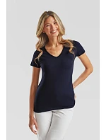 Fruit of the Loom Lady-Fit Valueweight V-Neck T Dámské tričko s výstřihem do V 16.1398 white Fruit of the Loom Lady-Fit Valueweight V-Neck T Dámské tričko s výstřihem do V 16.1398 white