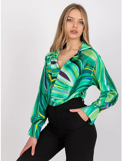 Halenka DHJ BZ model 17070529 zelených - FPrice