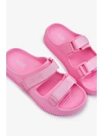 Dámské pěnové pantofle s pásky Big Star – růžové Dámské pěnové pantofle s pásky Big Star – růžové