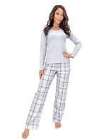 Pyžamo  Long dlouhé rukávy, velikosti S–XL model 22365443 - Donna