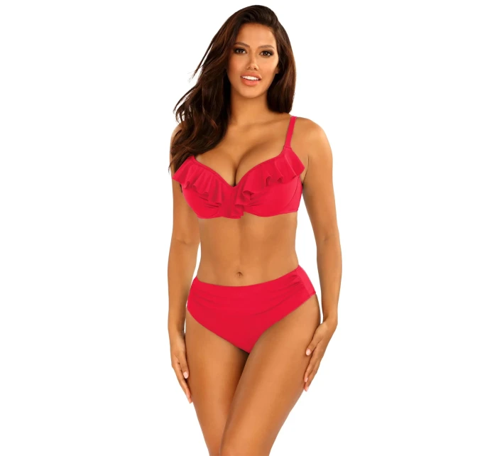 Dámské dvoudílné plavky red model 21725709 - Self Dámské dvoudílné plavky red model 21725709 - Self