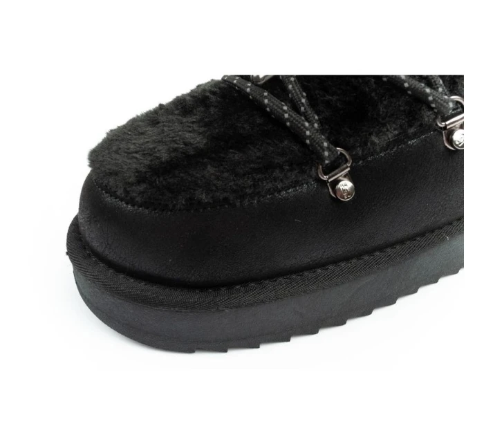 dámské sněhové boty zimní módní model 21395262 zateplené černé dámské - D.Franklin