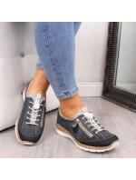 damskie sportowe granatowe model 22035565 - Rieker