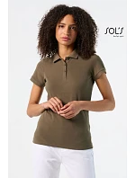 SOL'S Prime Women Dámské piqué polo z těžké bavlny 25.0573 black SOL'S Prime Women Dámské piqué polo z těžké bavlny 25.0573 black
