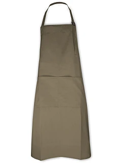 Zástěra s laclem taupe model 22526604 - The One Towelling