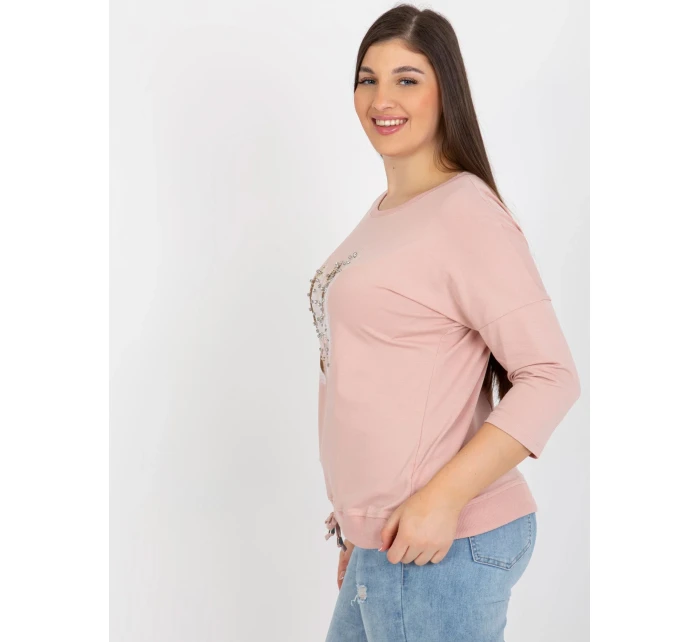 Halenka RV BZ 8182.03X světle růžová Halenka RV BZ 8182.03X světle růžová