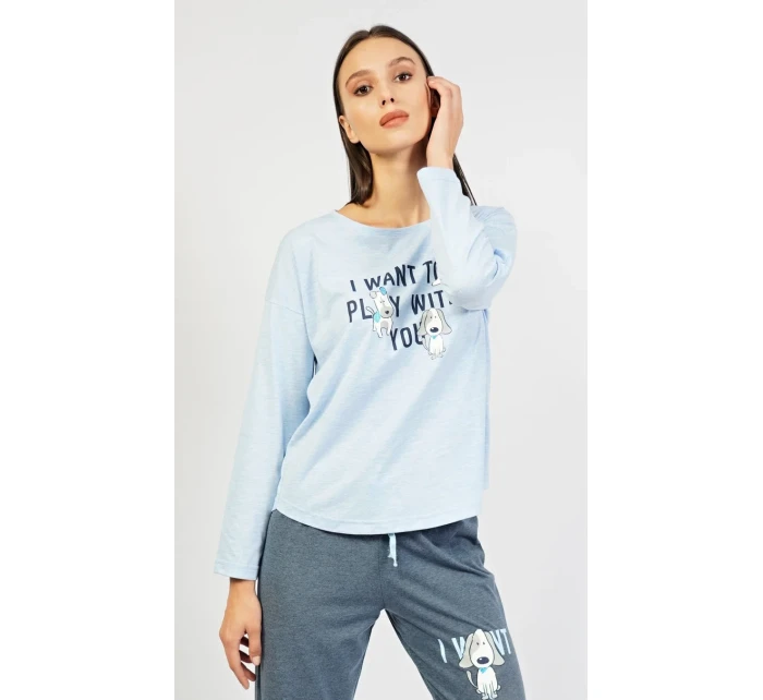 Dámské pyžamo dlouhé Veronika