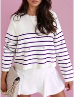 Dámský svetr fialový Dstreet model 21970680 - FashionStreet