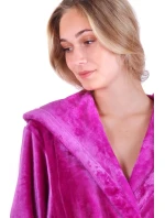 Dámský župan Siena s kapucí 3156 starorůžová - Vestis Dámský župan Siena s kapucí 3156 starorůžová - Vestis