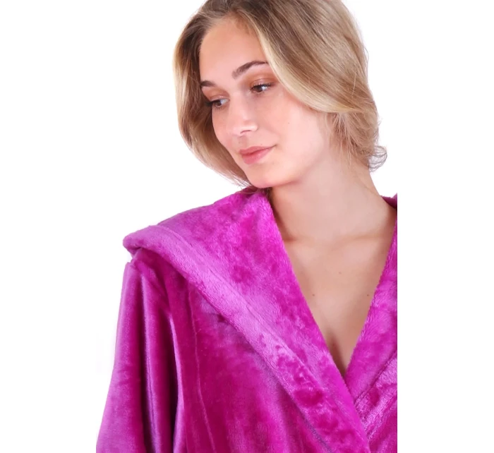 Dámský župan Siena s kapucí 3156 starorůžová - Vestis Dámský župan Siena s kapucí 3156 starorůžová - Vestis