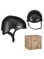 MR290+H230 PŘILBA S CHRÁNIČI ČERNÁ VELIKOST S NILS EXTREME
