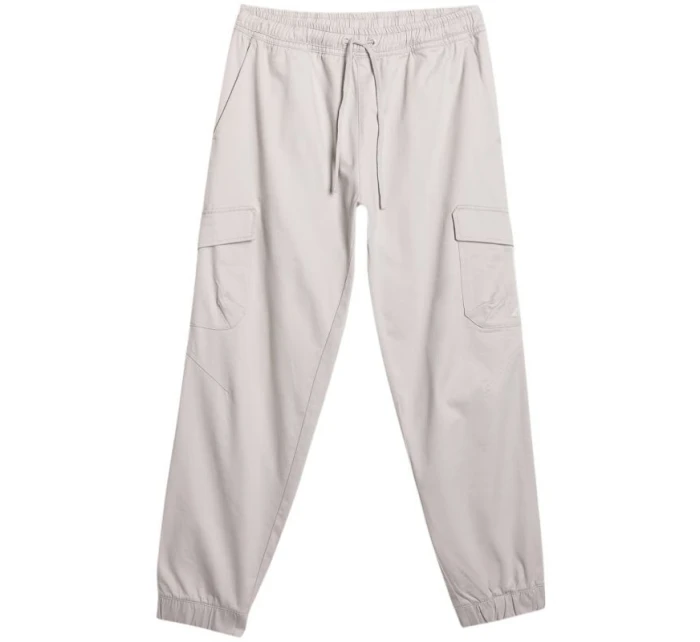 Pánské kalhoty 4F CAS M1210 cool light grey 4FWAW25TTROM1210 27S