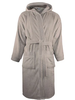 Bathrobe Župan s kapucí taupe model 22526759 - The One Towelling