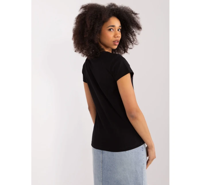 Bluzka RV BZ model 19734963 czarny - FPrice Bluzka RV BZ model 19734963 czarny - FPrice