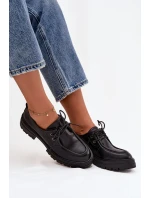 Dámské polobotky z eko kůže Adrelle – černé