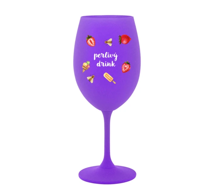 Personalizovaná sklenice s letním mixem 