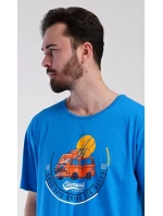 Pánská noční košile s krátkým rukávem Adventure Pánská noční košile s krátkým rukávem Adventure
