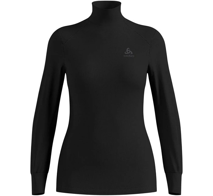 Dámské tričko BL TOP s model 22096738 výstřihem l/s ACTIVE WARM ECO velikost S Black - ODLO
