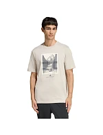 Pánské tričko adidas Outdoor Kayaking Graphic T-shirt beige KB2541 pánské