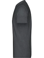 JN Pánské tričko s výstřihem do V 02.0 black melange model 22494632 - Daiber JN Pánské tričko s výstřihem do V 02.0 black melange model 22494632 - Daiber