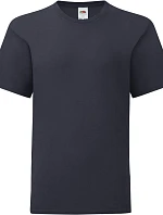 Fruit of the Loom Kids Iconic 150 T Dětské tričko 16.1023 deep navy