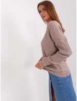 Jumper AT SW 2338.14P tmavě lila