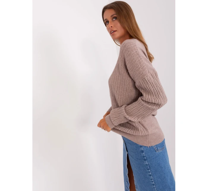 Jumper AT SW 2338.14P tmavě lila