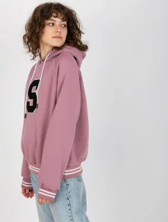 Mikina RV BL 8372.04P tmavě růžová