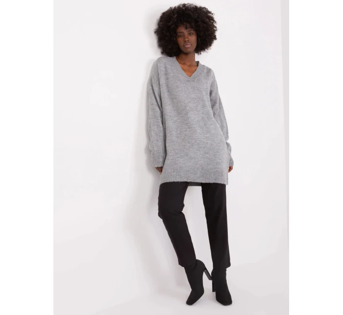 Jumper BA SW 0577.36X šedý - FPrice