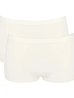 Dámské kalhotky GO Sense Short 2P - WHITE - bílé 00GZ - SLOGGI