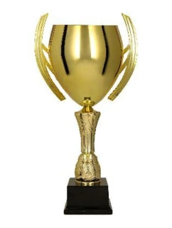 Zlatý kovový pohár DEBORA