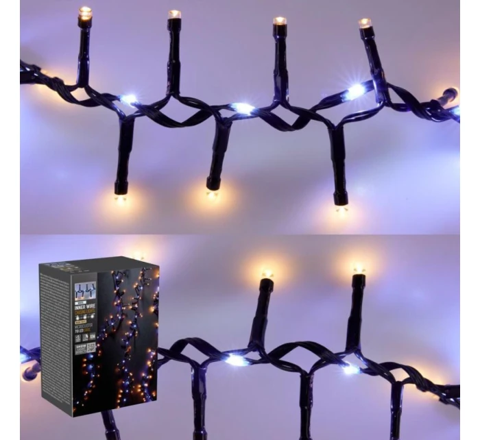 VÁNOČNÍ STROMEK SVĚTELNÝ ŘETĚZ 710 VEDL BÍLÁ/TEPLÁ BÍLÁ