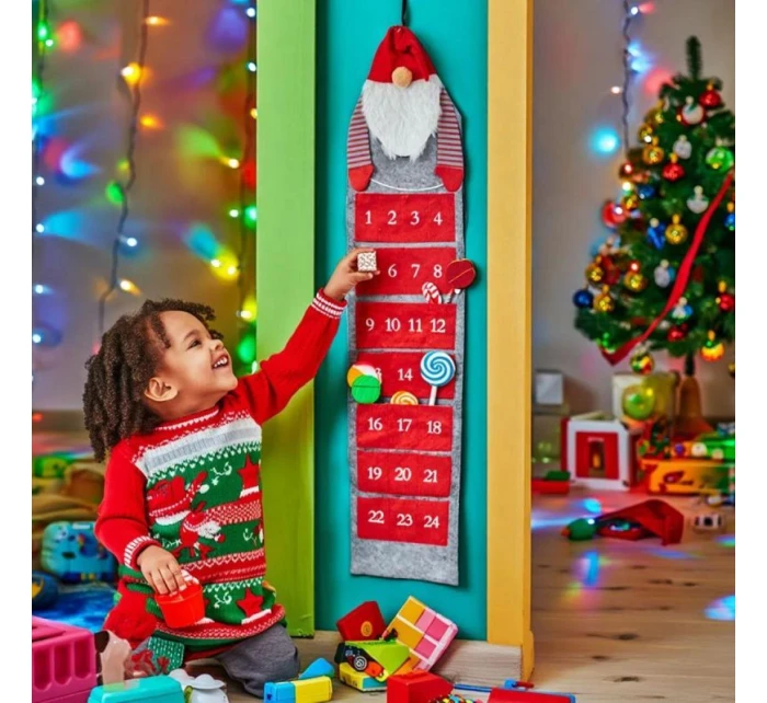 ADVENTNÍ KALENDÁŘ SKŘÍTEK 125 CM