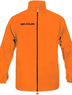 Unisex bunda do deště Basico Fluo RJ001 0028 oranžová - Givova