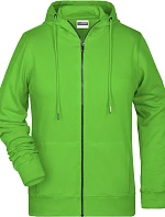 Daiber 8025 Dámská mikina s kapucí 02.8025 lime green