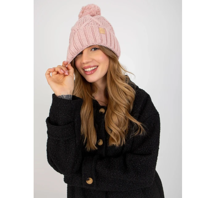 Dámská čepice JK CZ 31 světle růžová